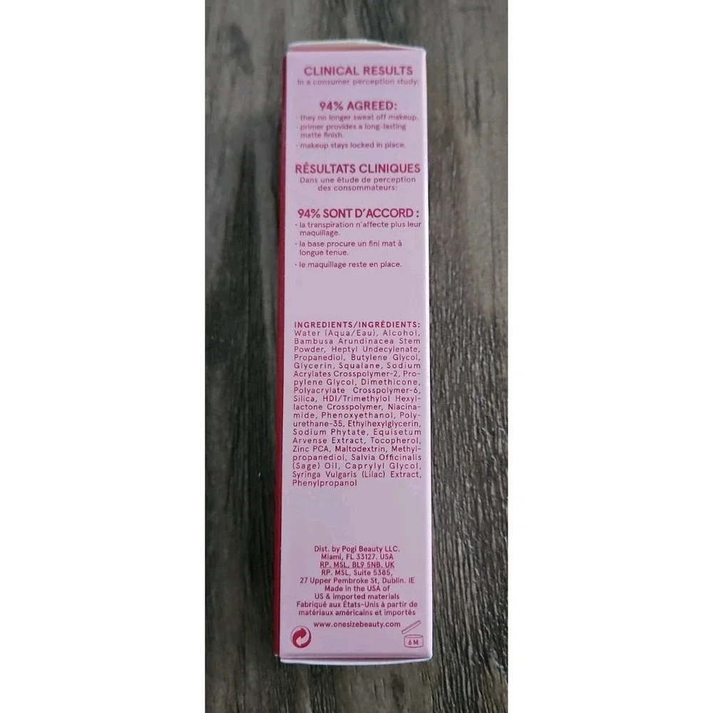 ONE/SIZE Secure The Sweat Waterproof Mattifying Primer (1 oz / 30 g)